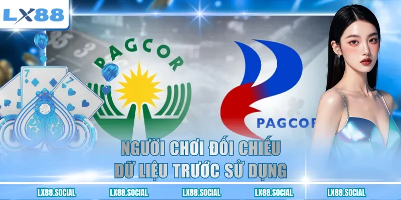 Người chơi đối chiếu dữ liệu trước sử dụng